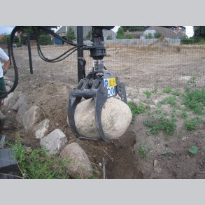 Skovlklo med rotator 