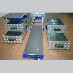 Inventar til varebiler i den tunge branche