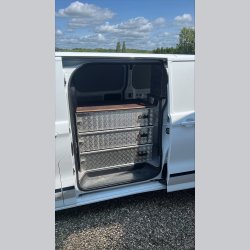 Inventar til varebiler i den tunge branche