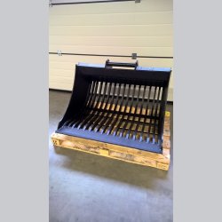 Risteskovl 100 cm.       Til maskiner fra 6 - 9 ton.