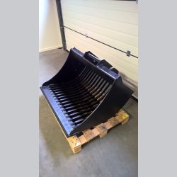 Risteskovl 100 cm.       Til maskiner fra 6 - 9 ton.