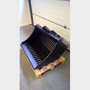 Risteskovl 100 cm.       Til maskiner fra 6 - 9 ton.