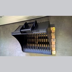 Risteskovl 100 cm.       Til maskiner fra 6 - 9 ton.